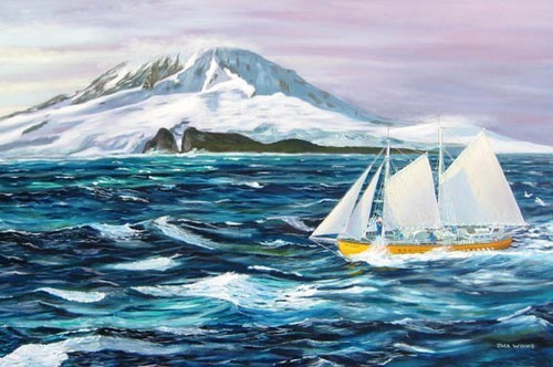 The Patanela - made of sturdy stuff, but nothing remains except a life ring and a message in a bottle © SW